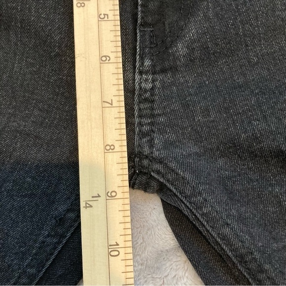 Levi's 510 Skinny Black Zip Up Jeans Adjustable Waist Size 12 Regular 26 x 26 - Picture 10 of 11